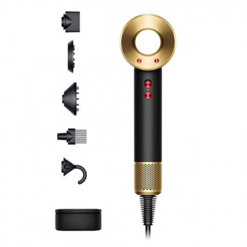 Dyson Supersonic HD07 Ionic Επαγγελματικό Πιστολάκι Μαλλιών με Φυσούνα 1600W Onyx / Gold Dyson Supersonic HD07 Ionic Επαγγελματικό Πιστολάκι Μαλλιών με Φυσούνα 1600W Onyx / Gold